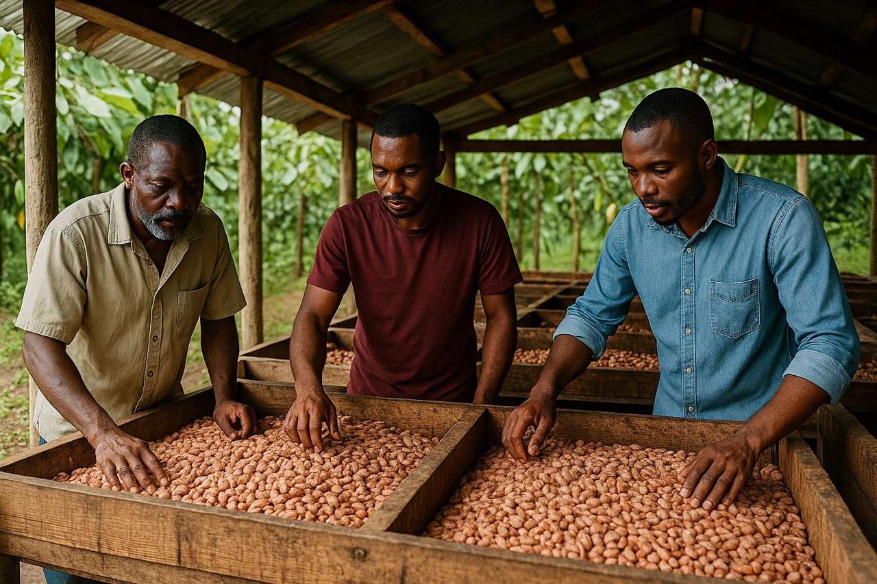 Le séchage et la fermentation du cacao : une étape cruciale pour la qualité